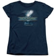 thumbnail image 1 of Trevco Sportswear WBM375-WT-5 Polar Express Train Logo Womens Short Sleeve T-Shirt, Navy - 2X, 1 of 2