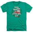 thumbnail image 1 of Trevco Sportswear WBM639-HA-5 Christmas Vacation It Was Full Adult Regular Fit Heather Short Sleeve T-Shirt, Kelly Green - 2X, 1 of 1
