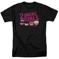 thumbnail image 1 of Trevco Sportswear WBT354-AT-8 2 Broke Girls Cupcakes Adult Regular Fit Short Sleeve T-Shirt, Black - 5X, 1 of 1