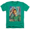 thumbnail image 1 of Trevco Sportswear WBT703-HA-2 Big Bang Theory Sheldon Painting Adult Regular Fit Heather Short Sleeve T-Shirt, Kelly Green - Medium, 1 of 1