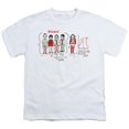 thumbnail image 1 of Trevco Sportswear WBT704-YT-3 Big Bang Theory Bazinga Equation Youth Short Sleeve T-Shirt, White - Large, 1 of 1