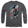 thumbnail image 1 of Trevco Sportswear WWM115-AL-5 Wonder Woman Movie Fight for Peace Adult Long Sleeve T-Shirt, Charcoal - 2X, 1 of 2