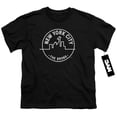 thumbnail image 1 of Trevco Sportswear NYC107B-KT-3 York City See NYC Bronx Youth Short Sleeve T-Shirt, Black - Small, 1 of 1