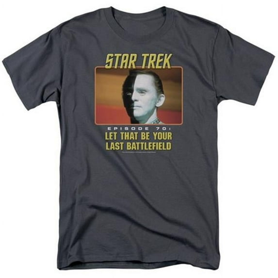Trevco St Original-Last Battlefield - Short Sleeve Adult 18-1 Tee - Charcoal- 4X
