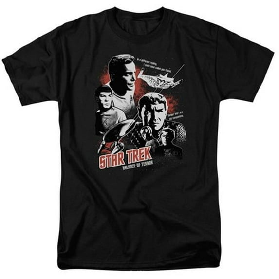 Trevco Star Trek-Balance Of Terror - Black- Small