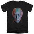 thumbnail image 1 of Trevco Star Trek-Balok Head - Short Sleeve Adult 30-1 V-Neck Tee - Black- Small, 1 of 1