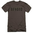 thumbnail image 1 of Trevco  Star Trek Beyond & Star Trek Beyond Adult Premium Canvas Slim Fit 30-1 HBO Short Sleeve T-Shirt, Charcoal - Extra Large, 1 of 1