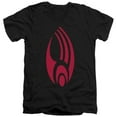 thumbnail image 1 of Trevco Star Trek-Borg Logo - Short Sleeve Adult 30-1 V-Neck Tee - Black- Large, 1 of 1