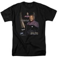 thumbnail image 1 of Trevco Star Trek-Captain Sisko Short Sleeve Adult 18-1 Tee - Black- 2X, 1 of 1