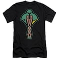 thumbnail image 1 of Trevco Star Trek-Cardassian Logo - Short Sleeve Adult 30-1 Tee - Black- Large, 1 of 1