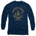 thumbnail image 1 of Trevco  Star Trek & Collegiate Bridge Long Sleeve Adult Cotton 18-1 T-Shirt, Navy - 2X, 1 of 1