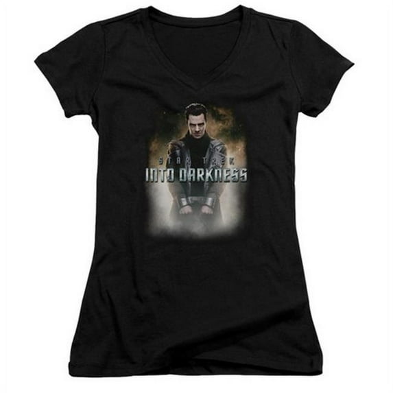 Trevco Star Trek-Darkness Harrison - Junior Tee - Black- Small