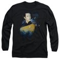thumbnail image 1 of Trevco  Star Trek & Data 25th Adult 18-1 Long Sleeve T-Shirt, Black - 3X, 1 of 1