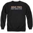 thumbnail image 1 of Trevco  Star Trek & Deep Space Nine Logo Adult Crewneck Sweatshirt, Black - Extra Large, 1 of 1