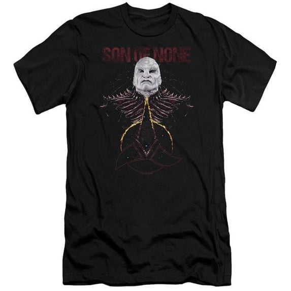 Trevco Star Trek Discovery & Son Of None-HBO Short Sleeve Adult Cotton 30-1 T-Shirt, Black - Small