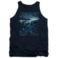 thumbnail image 1 of Trevco Star Trek-Enterprise 25 - Adult Tank Top - Navy- Medium, 1 of 1