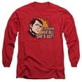 thumbnail image 1 of Trevco Star Trek-Everything - Long Sleeve Adult 18-1 Tee - Red- Large, 1 of 1