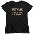 thumbnail image 1 of Trevco Star Trek-Feel The Steel - Short Sleeve Womens Tee - Black- 2X, 1 of 1