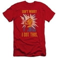 thumbnail image 1 of Trevco CBS1379-PSF-4 Star Trek & Got This Premium Canvas Adult Cotton Slim Fit 30-1 T-Shirt, Red - Extra Large, 1 of 1