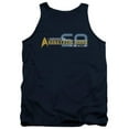 thumbnail image 1 of Trevco Star Trek-I Survived - Adult Tank Top - Navy- Medium, 1 of 1