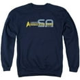 thumbnail image 1 of Trevco  Star Trek & I Survived Long Sleeve Adult Crewneck Sweatshirt, Navy - 2X, 1 of 1