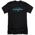 thumbnail image 1 of Trevco CBS1252-PSF-1 Star Trek & Into Darkness Logo Premium Canvas Adult Cotton Slim Fit 30-1 T-Shirt, Black - Small, 1 of 1