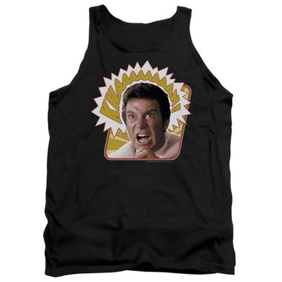 Trevco Star Trek-Khaaaaaan - Adult Tank Top - Black- Extra Large