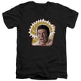 thumbnail image 1 of Trevco Star Trek-Khaaaaaan - Short Sleeve Adult 30-1 V-Neck Tee - Black- Small, 1 of 1