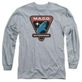 thumbnail image 1 of Trevco CBS1871-AL-6 Star Trek & Maco Patch Adult 18-1 Long Sleeve T-Shirt, Athletic Heather - 3X, 1 of 1