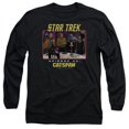 thumbnail image 1 of Trevco Star Trek Original-Cats Paw - Long Sleeve Adult 18-1 Tee - Black- Small, 1 of 1
