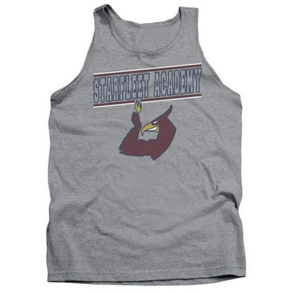 Trevco Star Trek-Phoenix - Adult Tank Top - Heather- Small