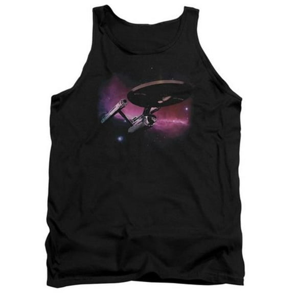 Trevco Star Trek-Prime Directive - Adult Tank Top - Black- 2X