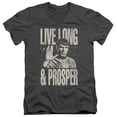 thumbnail image 1 of Trevco Star Trek-Prosper - Short Sleeve Adult 30-1 Tee - Charcoal- Large, 1 of 1
