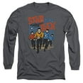 thumbnail image 1 of Trevco CBS1736-AL-3 Star Trek & Run Forward Long Sleeve Adult Cotton 18-1 T-Shirt, Charcoal - Large, 1 of 1