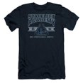 thumbnail image 1 of Trevco Star Trek-Starfleet Academy Earth - Short Sleeve Adult 30-1 Tee - Navy- Large, 1 of 2