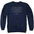 thumbnail image 1 of Trevco  Star Trek & TNG Enterprise Adult Crewneck Sweatshirt, Navy - 2X, 1 of 1