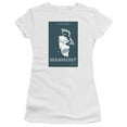 thumbnail image 1 of Trevco  Star Trek & TNG Season 2 Episode 19 Juniors Sheer Cap Short Sleeve T-Shirt, White - Large, 1 of 1