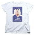 thumbnail image 1 of Trevco CBS2100-WT-5 Star Trek & TNG Season 4 Episode 10 Womens Short Sleeve T-Shirt, White - 2X, 1 of 1
