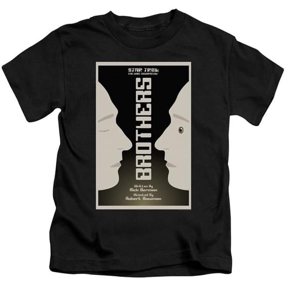 Trevco Star Trek & TNG Season 4 Episode 3 Juvenile 18-1 Short Sleeve T-Shirt, Black - Large - 7