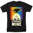 thumbnail image 1 of Trevco  Star Trek & TNG Season 6 Episode 18 Short Sleeve Cotton Adult Regular Fit 18-1 T-Shirt, Black - 4X, 1 of 1