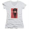 thumbnail image 1 of Trevco  Star Trek & TNG Season 6 Episode 22 Junior Sheer Cap Sleeve Cotton V-Neck T-Shirt, White - 2X, 1 of 1