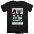 thumbnail image 1 of Trevco  Star Trek & TNG Season 6 Episode 3 Adult Cotton Slim Fit V-Neck Short Sleeve 30-1 T-Shirt, Black - Large, 1 of 1