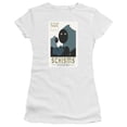 thumbnail image 1 of Trevco  Star Trek & TNG Season 6 Episode 5 Juniors Sheer Cap Short Sleeve T-Shirt, White - Medium, 1 of 1