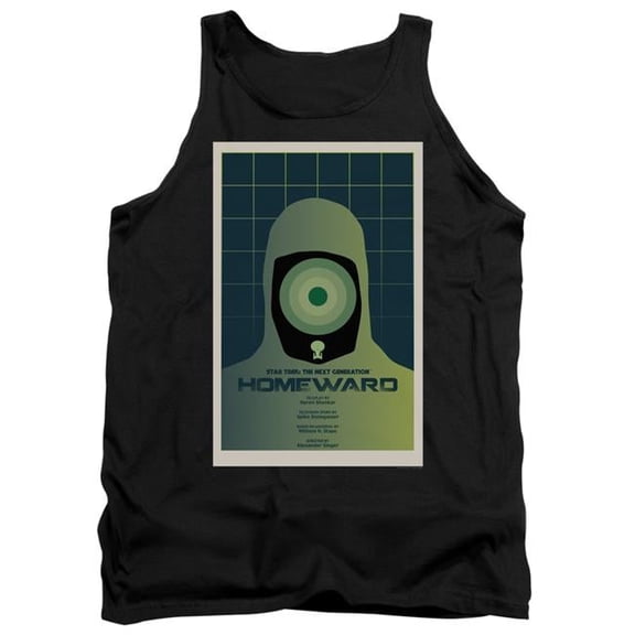 Trevco CBS2180B-TK-3 Star Trek & TNG Season 7 Episode 13 Adult Tank Top, Black - Large