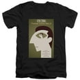 thumbnail image 1 of Trevco  Star Trek & TNG Season 7 Episode 16 Short Sleeve Cotton Adult Slim Fit V-Neck 30-1 T-Shirt, Black - Large, 1 of 1