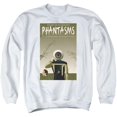 thumbnail image 1 of Trevco  Star Trek & TNG Season 7 Episode 6 Long Sleeve Adult Crewneck Sweatshirt, White - Small, 1 of 1