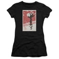 thumbnail image 1 of Trevco  Star Trek & TOS Episode 22 Juniors Sheer Cap Short Sleeve T-Shirt, Black - Large, 1 of 1