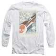 thumbnail image 1 of Trevco CBS1972-AL-5 Star Trek & TOS Episode 35 Adult 18-1 Long Sleeve T-Shirt, White - 2X, 1 of 1
