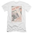 thumbnail image 1 of Trevco CBS1976-PSF-4 Star Trek & TOS Episode 39 Adult Premium Canvas Slim Fit 30-1 HBO Short Sleeve T-Shirt, White - Extra Large, 1 of 1