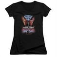 thumbnail image 1 of Trevco Star Trek-The Final Frontier-Movie - Junior V-Neck Tee - Black, Medium, 1 of 1